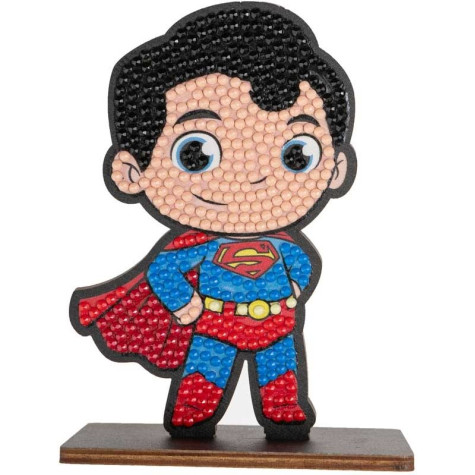 CRYSTAL ART Diamantové malování Superhrdinové: Superman ~ 1