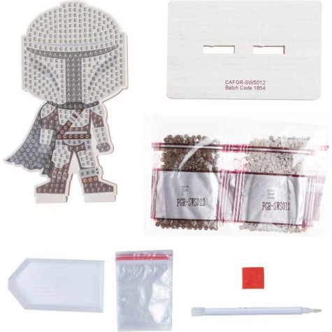 CRYSTAL ART Diamantové malování Star Wars: Mandalorian ~ 3