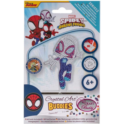 CRYSTAL ART Diamantové malování Spiderman: Ghost Spider ~ 2