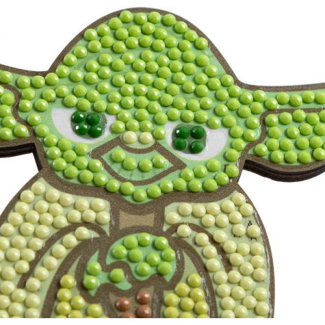 CRYSTAL ART Diamantové malování Star Wars: Yoda ~ 3