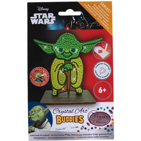CRYSTAL ART Diamantové malování Star Wars: Yoda ~ 4