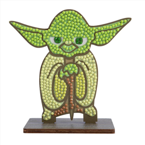 CRYSTAL ART Diamantové malování Star Wars: Yoda ~ 1