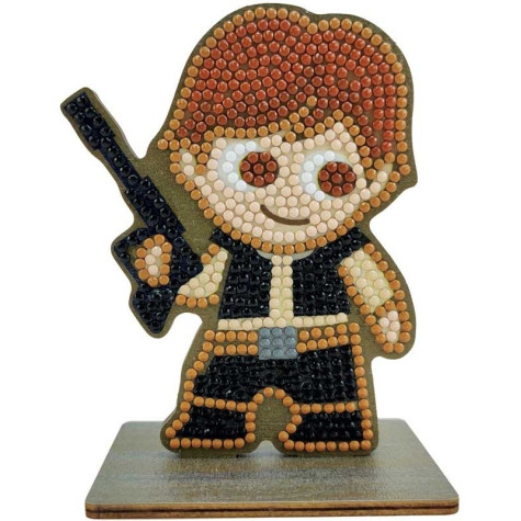 CRYSTAL ART Diamantové malování Star Wars: Han Solo ~ 1