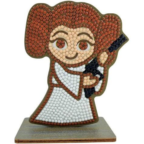 CRYSTAL ART Diamantové malování Star Wars: Princezna Leia ~ 1