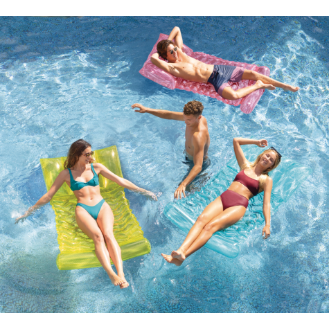 Intex 58725 Matrace nafukovací Hammock 173x89cm - žlutá ~ 2