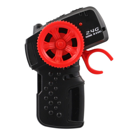 Auto RC sportovní plast 2,4GHz 20cm na baterie šedo-tyrkysové ~ 3