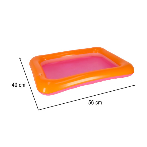 KIK Kinetický písek v boxu 1 kg s formičkami - béžový ~ 7