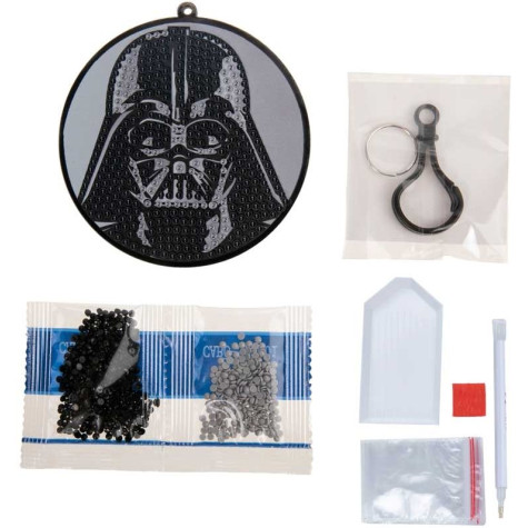 CRYSTAL ART Přívěšek Darth Wader ~ 2