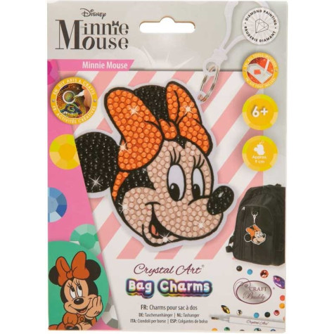 CRYSTAL ART Přívěšek Minnie ~ 2