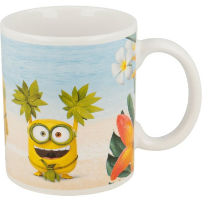 STOR Hrneček keramický 325 ml Mimoni Paradise
