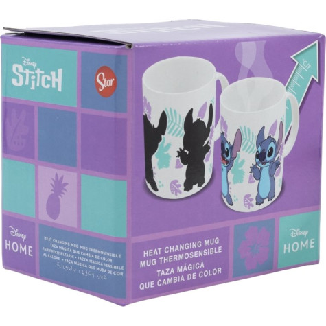 STOR Hrneček keramický měnící barvu 325 ml Stitch ~ 3