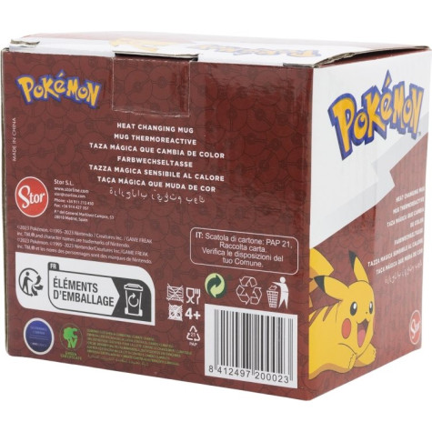 STOR Hrneček keramický měnící barvu 325 ml Pokémon ~ 4