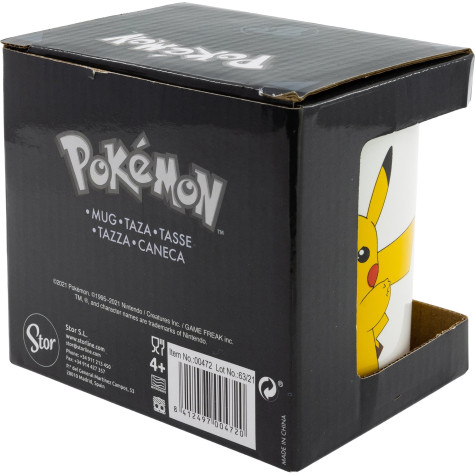 STOR Hrneček keramický 325 ml Pokémon: Pikachu ~ 4