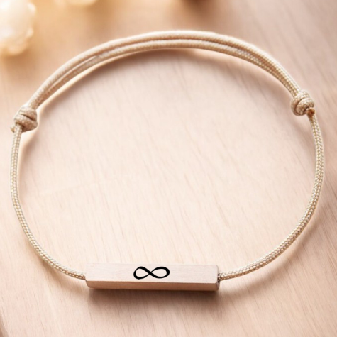 Ahome Rosegold náramek - Nekonečno ~ 2