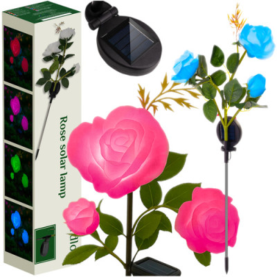 Solární LED lampa Růže Gardlov 25282