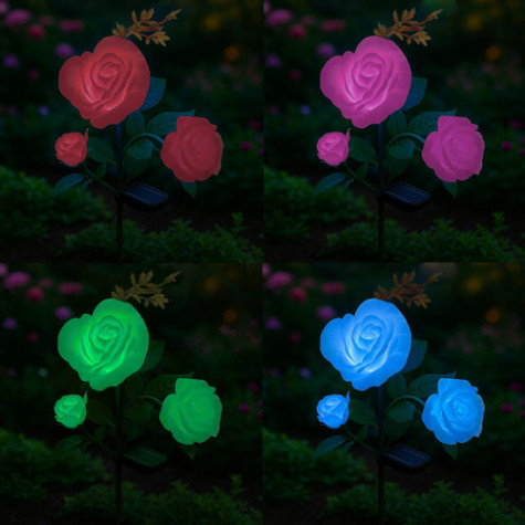 Solární LED lampa Růže Gardlov 25282 ~ 6