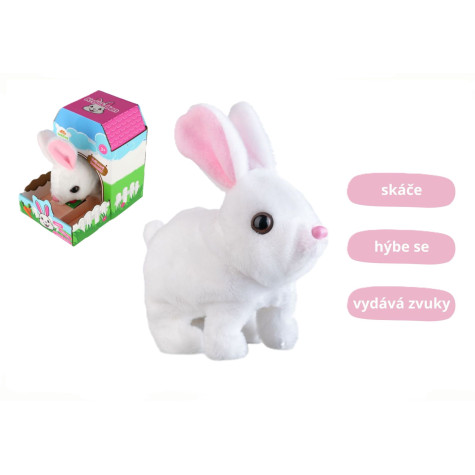 Teddies Králík Ben na baterie se zvukem ~ 1