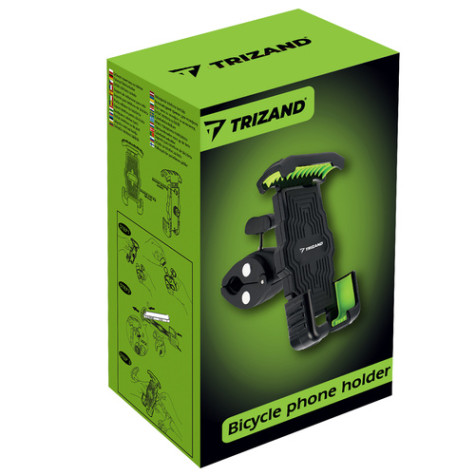 Držák telefonu na kolo černý Trizand 25366 ~ 12