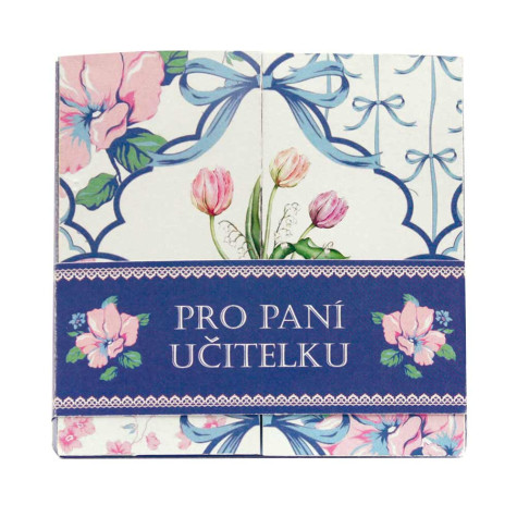 Interaktivní dárková sada čajů s přáním - Pro paní učitelku ~ 1