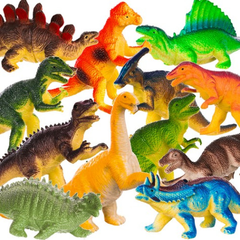 Sada figurek Dinosauři 12 ks Kruzzel 23434 ~ 1