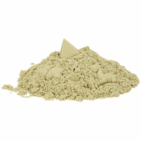 KIK Kinetický písek 1 kg v sáčku - přírodní hnědý ~ 4