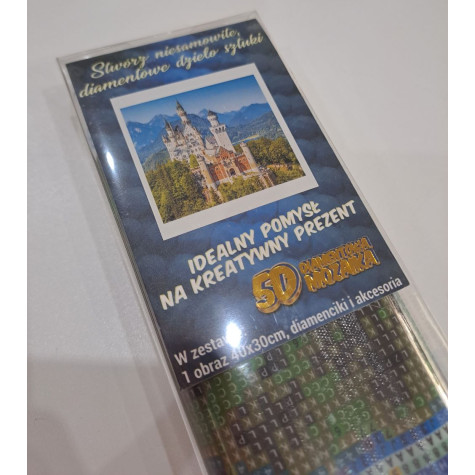 Norimpex Diamantový obrázek malování 30x40cm - Zámek Neuschwanstein ~ 7