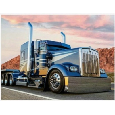 Norimpex Diamantový obrázek malování 30x40cm - Modrý truck