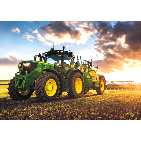 Norimpex Diamantový obrázek malování 30x40cm - Traktor John Deere na poli ~ 1
