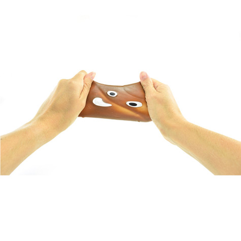 Elastická hmota Vtipné hovínko mačkací antistresový míček 7cm ~ 2