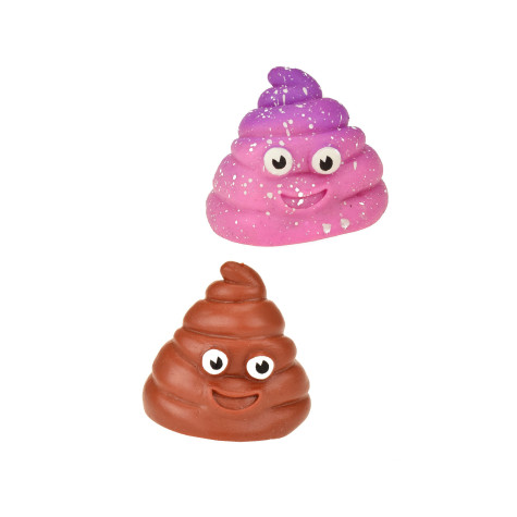 Elastická hmota Vtipné hovínko mačkací antistresový míček 7cm ~ 7