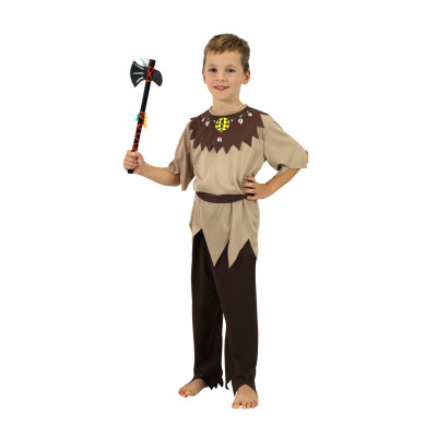 Rappa Dětský kostým Indián s páskem vel. M 117-128cm