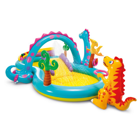 Intex 57135 Hrací centrum Dinoland 302x229x112cm ~ 1