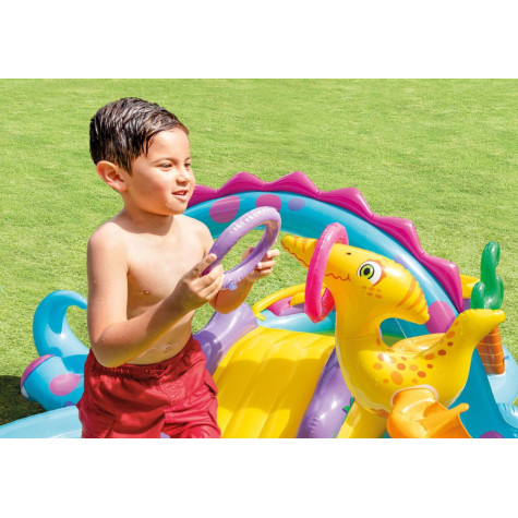 Intex 57135 Hrací centrum Dinoland 302x229x112cm ~ 4