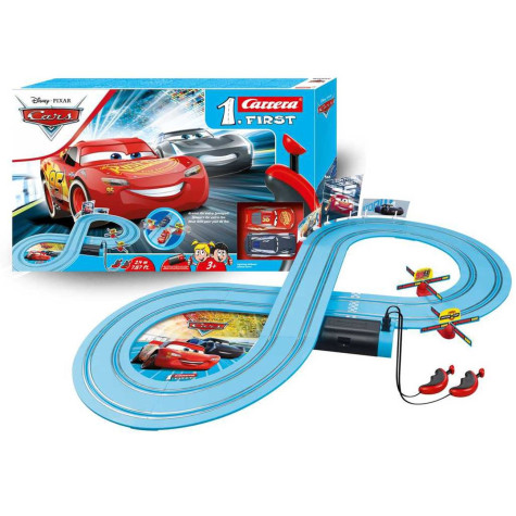 Autodráha 63038 Carrera First Auta Cars 2,4m +2 auta na baterie ~ 1