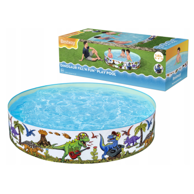 Bestway 55022 Expanzní dětský bazén 183x38cm Dinosauři