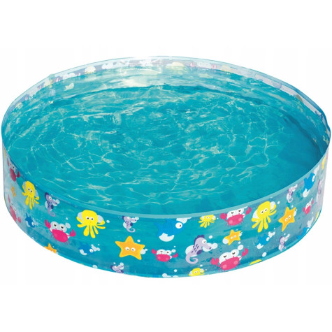 Bestway 55028 Expanzní dětský bazén Mořský svět 122x25cm ~ 2