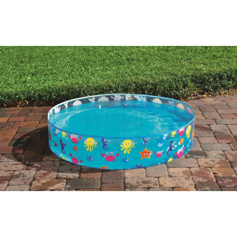 Bestway 55028 Expanzní dětský bazén Mořský svět 122x25cm ~ 4