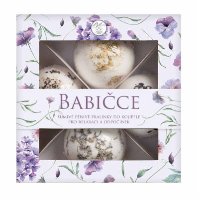Koupelové pralinky do vany 4 ks - Babičce