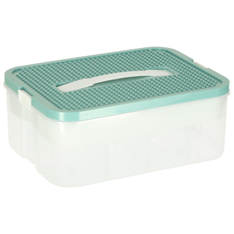 Box plastový organizér na hračky s víkem 30,5x22,5x12cm ~ 2