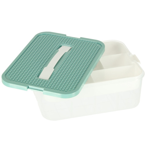 Box plastový organizér na hračky s víkem 30,5x22,5x12cm ~ 3