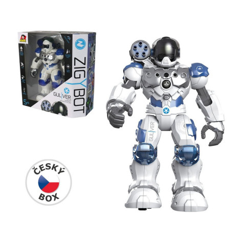 MaDe Zigybot Guliver robot policejní 30 cm ~ 1