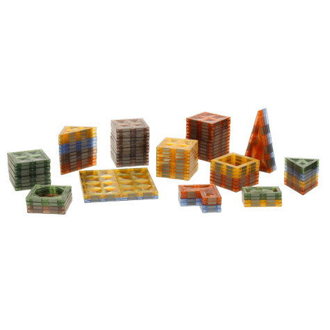 Dige 3D magnetická stavebnice svítící 124 ks Zvířecí park ~ 7