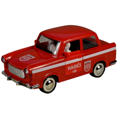 MaDe Auto retro požární na setrvačník 6 x 17 x 8 cm ~ 3