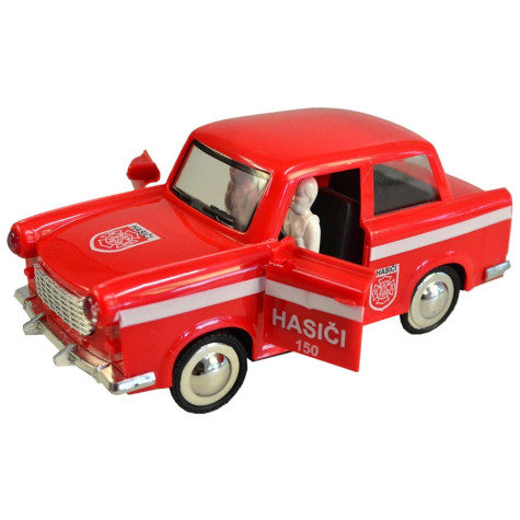 MaDe Auto retro požární na setrvačník 6 x 17 x 8 cm ~ 4