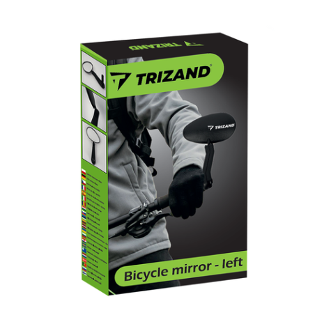 Levé zpětné zrcátko na kolo Trizand 25781 ~ 10