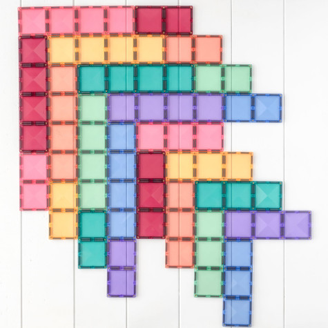 CONNETIX Pastel Rectangle Pack 24 dílů ~ 2