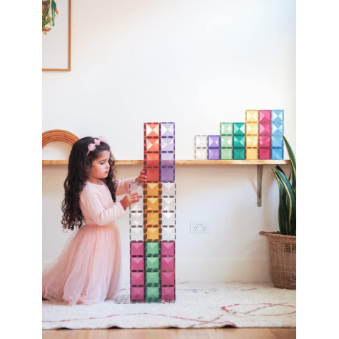CONNETIX Pastel Rectangle Pack 24 dílů ~ 3