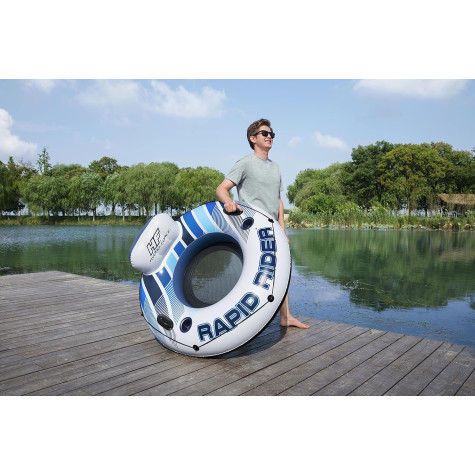 Bestway 43116 Nafukovací sedací kruh s opěradlem Rapid rider ~ 2