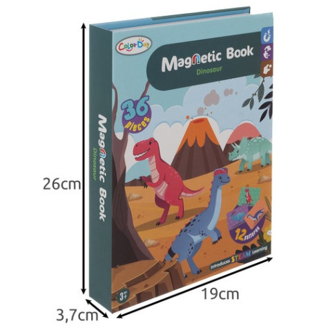 Magnetické puzzle Dinosauři ISO 24730 ~ 6