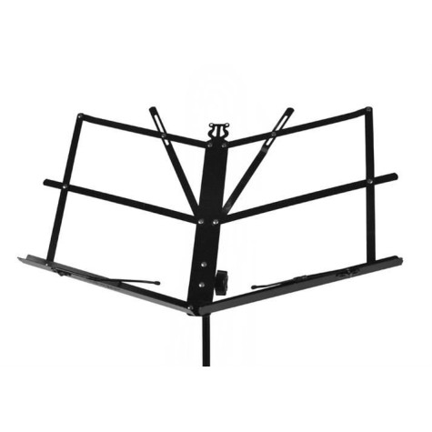 Stojan na noty kovový 123 cm černý Malatec 1307 ~ 6